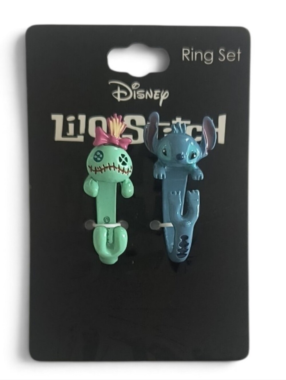 Disney Lilo & Stitch Scrump Stitch Best Friend Wrap Ring Set Size 7